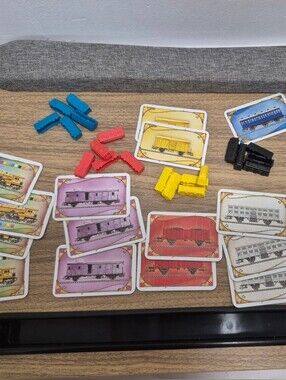 Ticket To Ride Replacement Trains And Cards